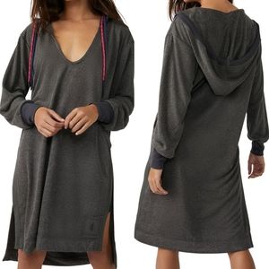 NWT Free People Simply Layer Longline Hoodie